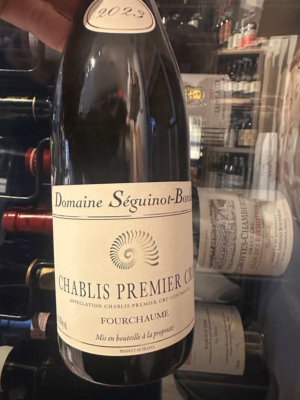 Seguinot-Bordet Chablis 1er Cru Fourchaume 2023