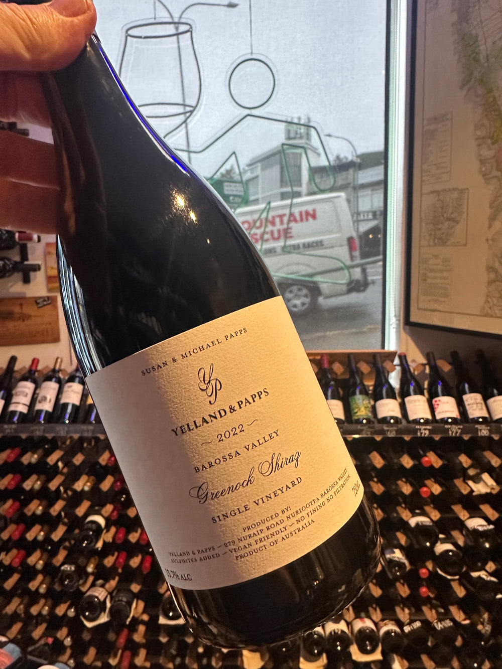Yelland + Papps 'Single Vineyard' Greenock Shiraz 2022