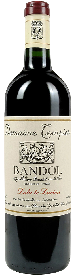 Domaine Tempier 'Lulu & Lucien' Bandol Rouge 2020 375mls