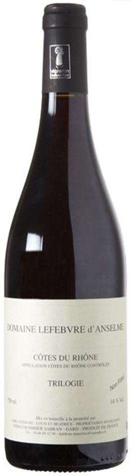 Lefebvre d'Anselme ‘Trilogie’ Cotes du Rhone 2020