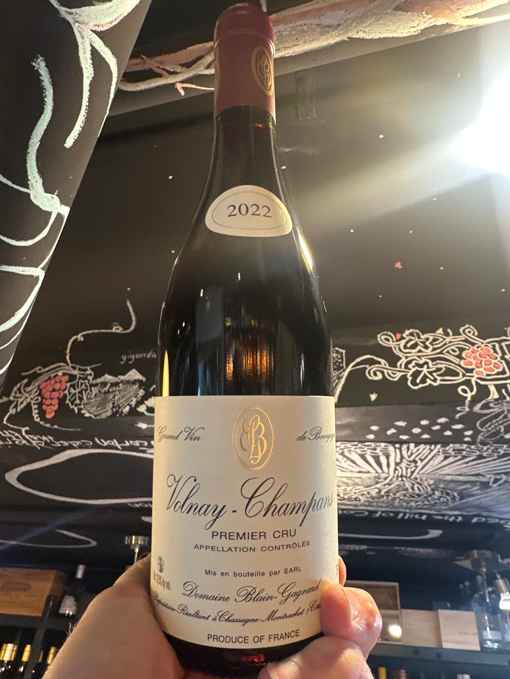 Domaine Blain Gagnard Volnay Champans 1er Cru 2022