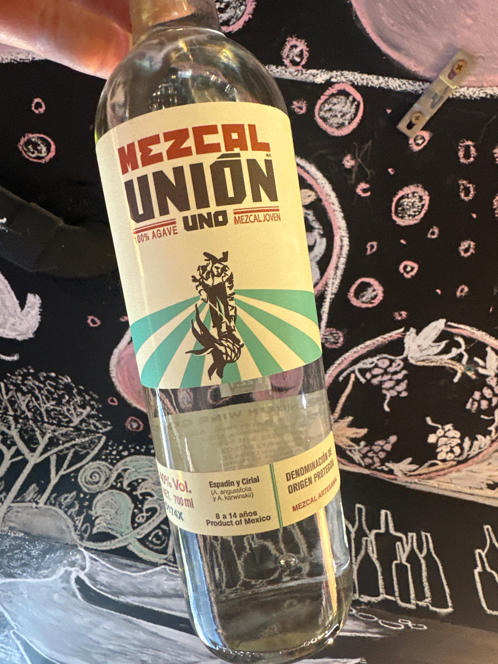 Mezcal Union Uno Joven 700ml