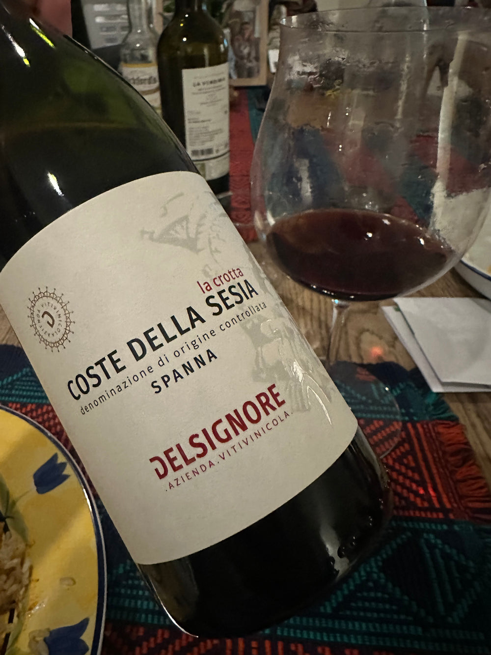 Cantine Delsignore, 'Coste della Sesia' Spanna 2021