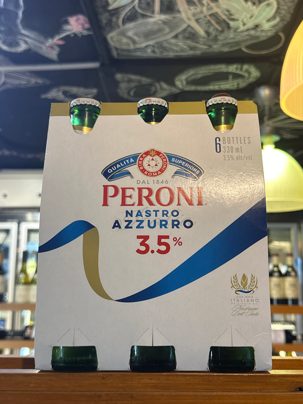 Peroni Nastro Azzurro 3.5% Alc 330mls