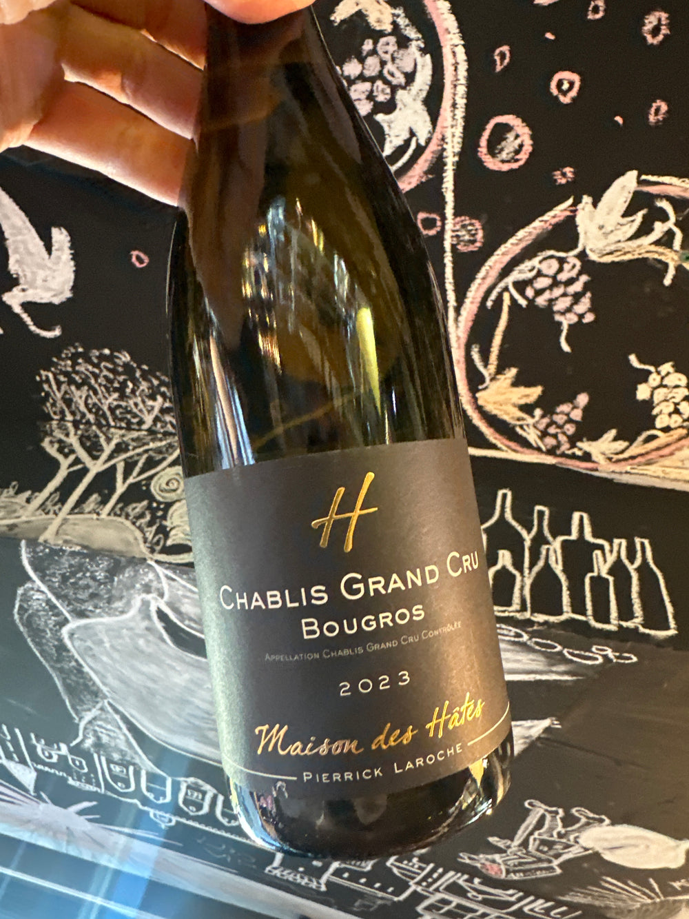 Pierrick Laroche, Domaine Des Hates Chabis Bourgros Grand Cru 2023