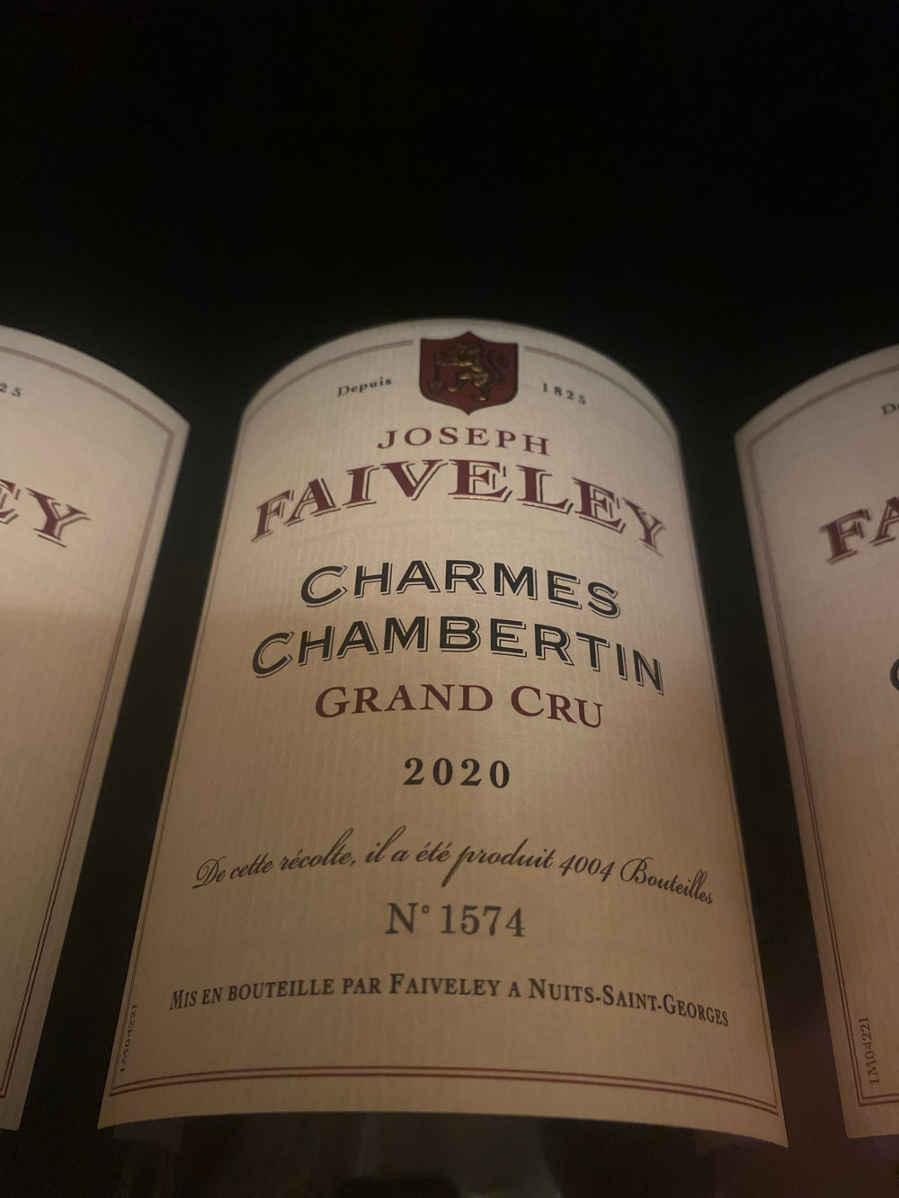 Faiveley Charmes Chambertin Grand Cru 2020