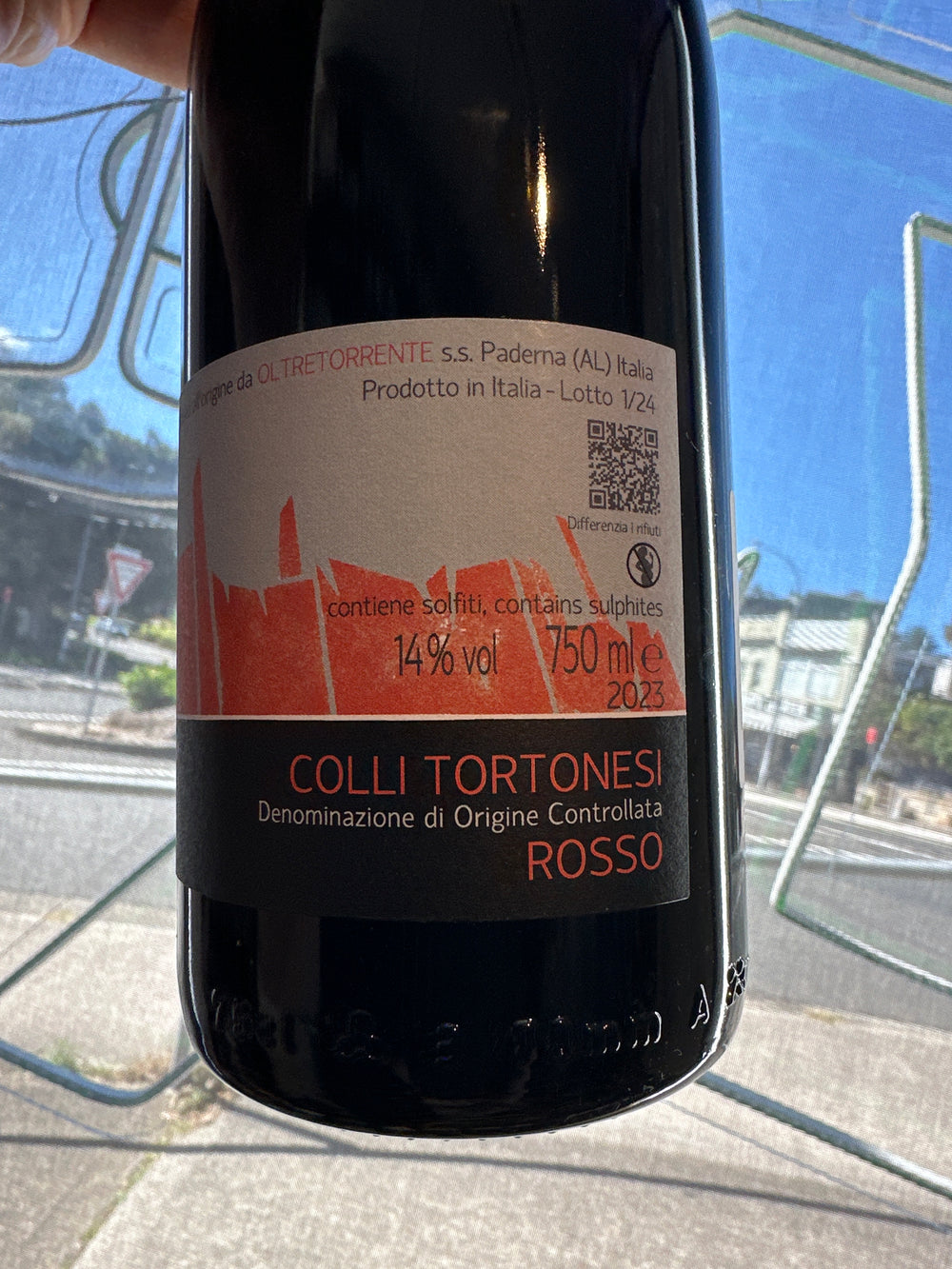 Oltretorrente 'Colli Tortonesi' Rosso 2023