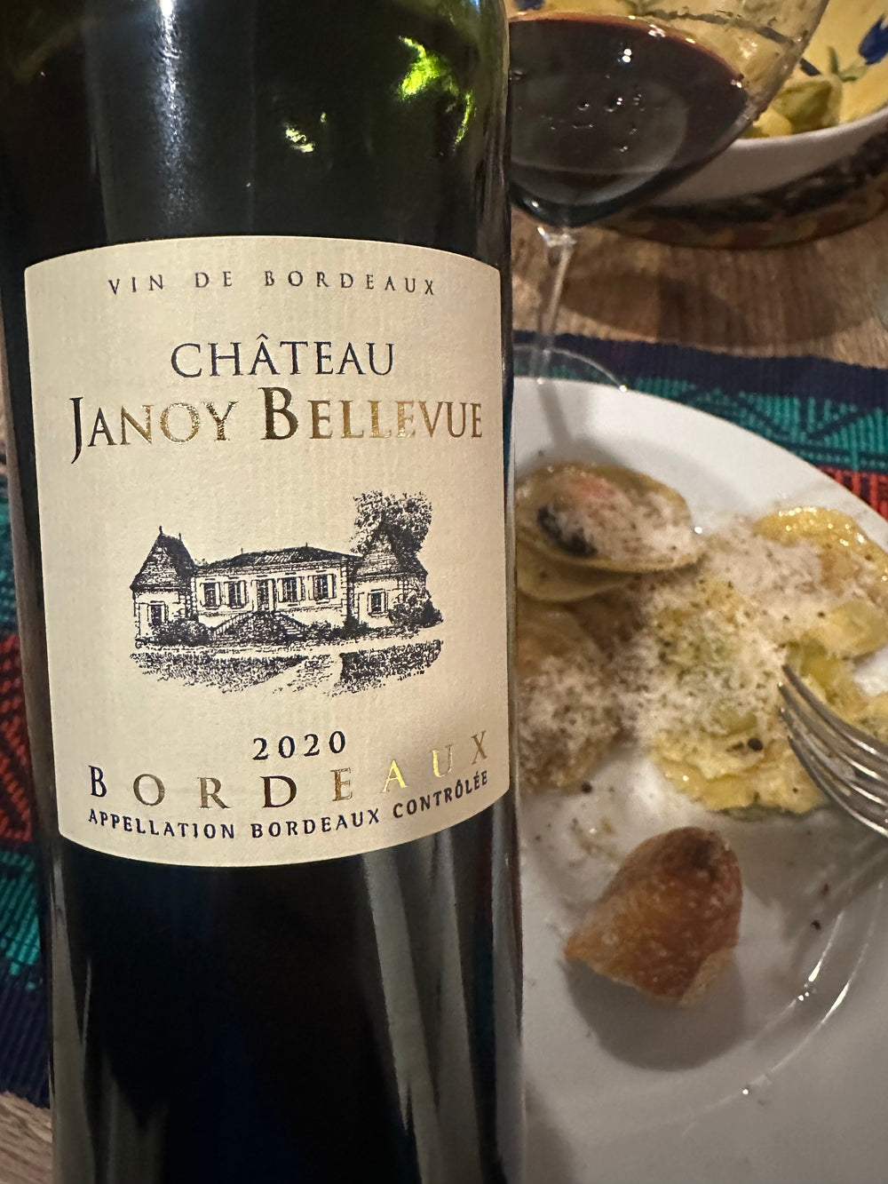 Chateau Janoy Bellevue Bordeaux Rouge 2020
