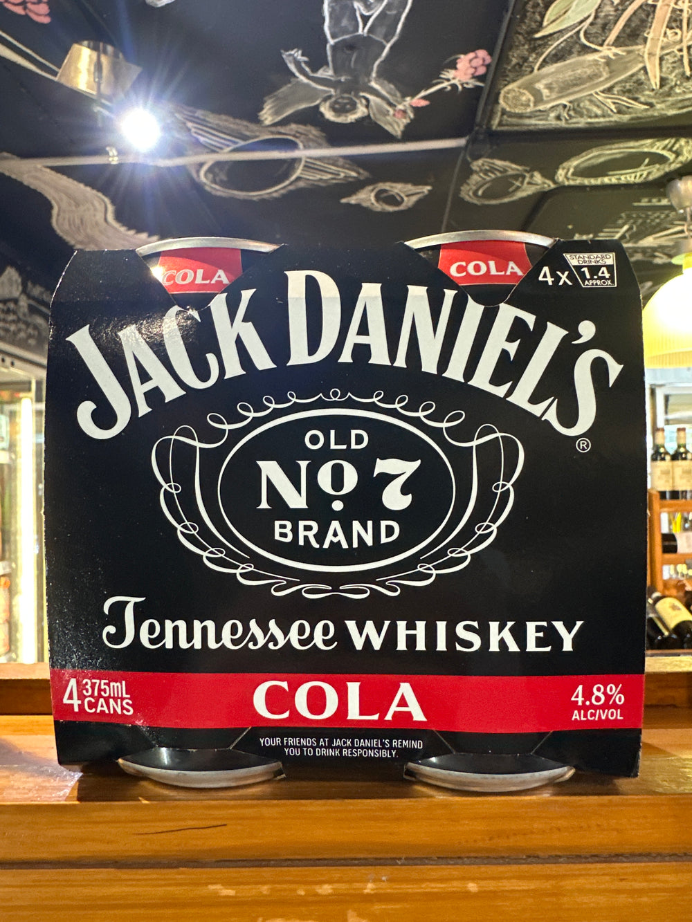 Jack Daniel's & Cola Cans 375ml