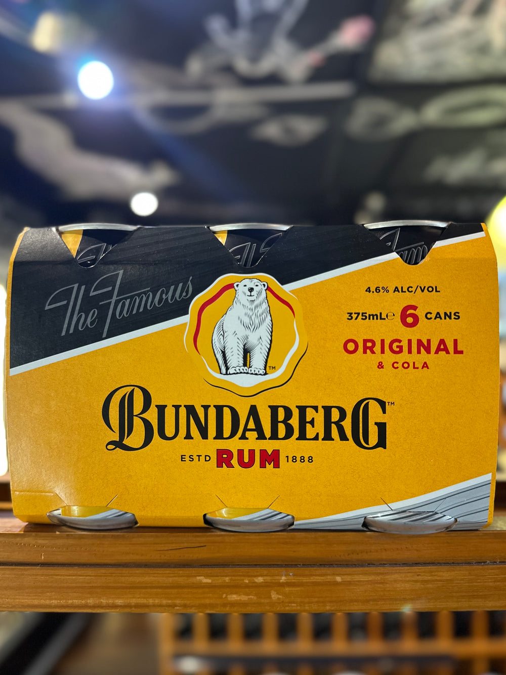 Bundaberg UP Rum & Cola Cans 375ml