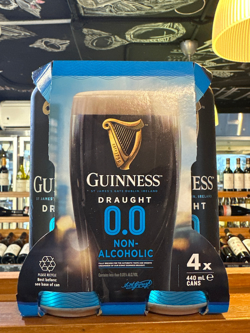 Guinness Draught 0.0 Cans 470ml