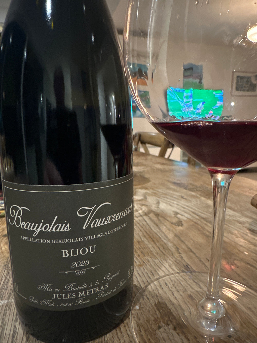 Jules Metrat Beaujolais Vauxrenard Bijou' 2023