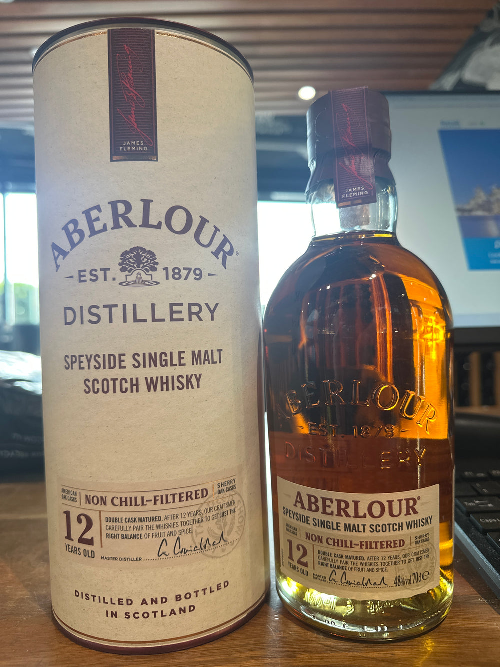 Aberlour 12YO Non-Chilled Filtered Single Malt 700ml