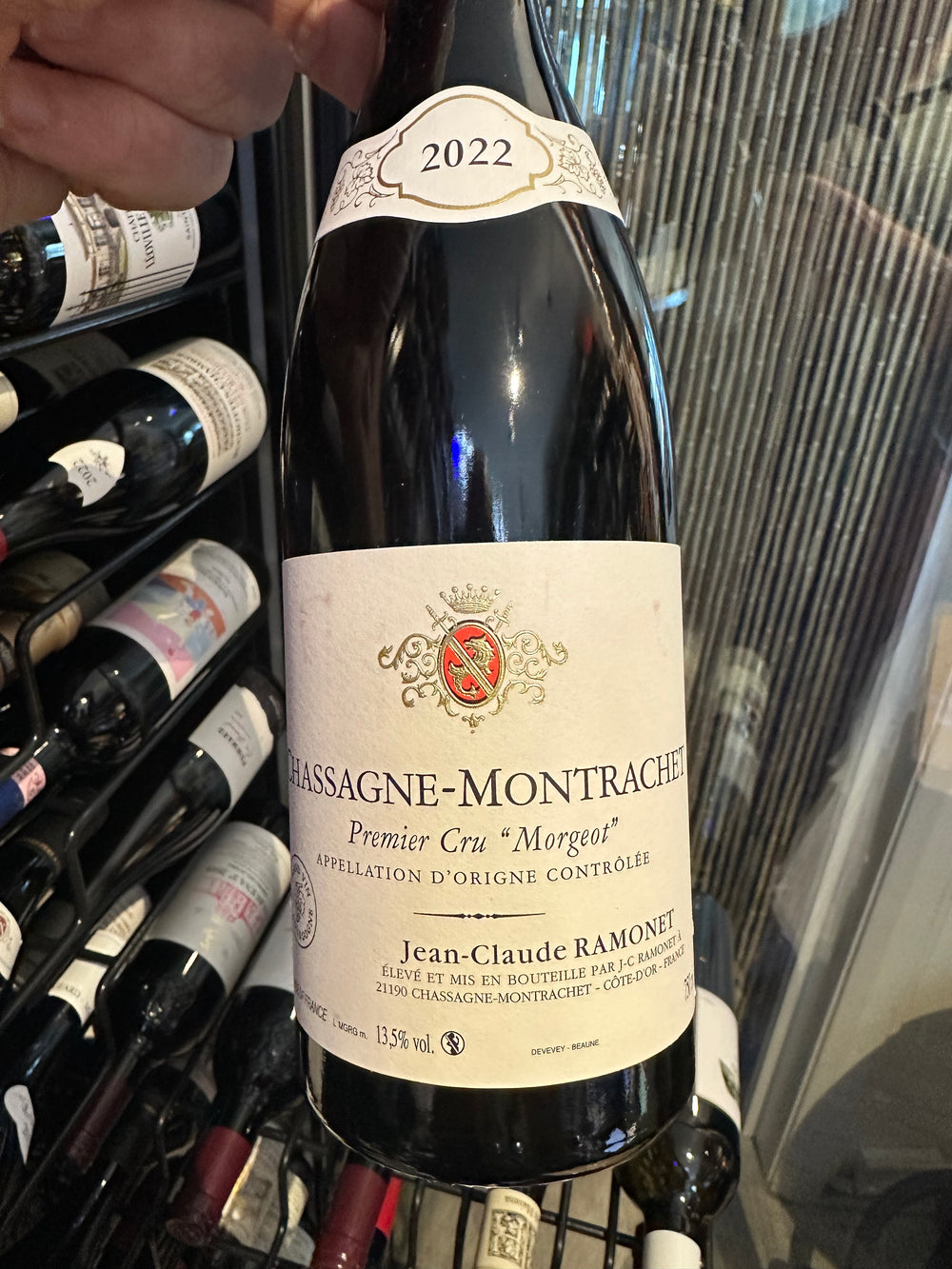 Ramonet Chassagne Montrachet 1er Cru Morgeot Rouge 2022