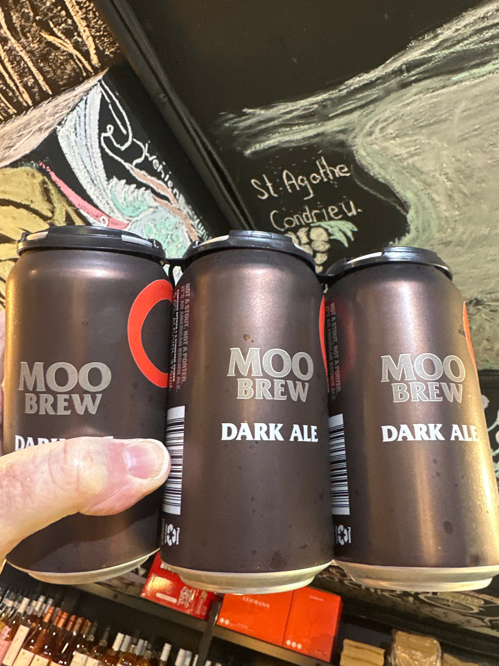 Moo Brew Dark Ale Cans 375ml
