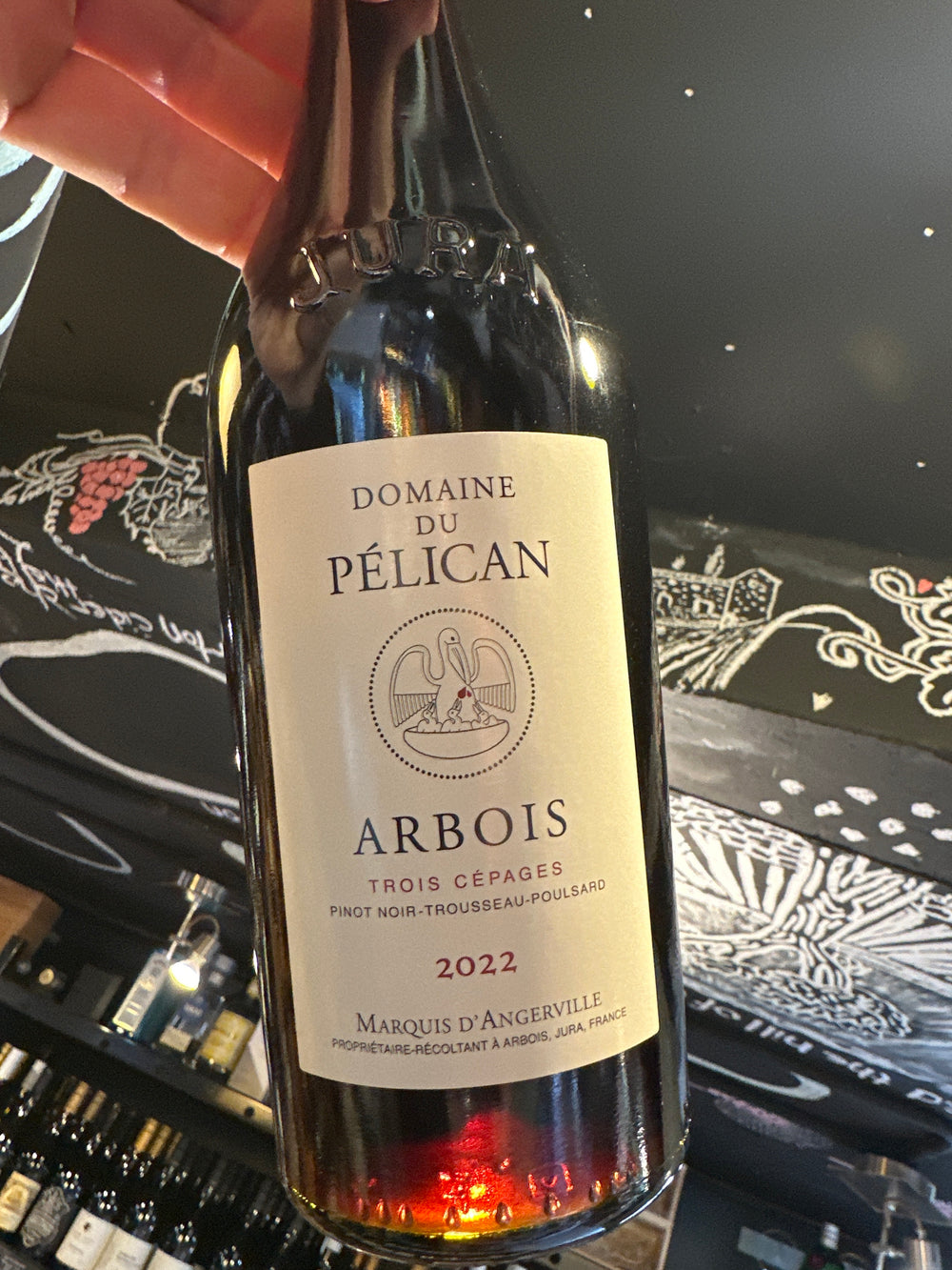 Domaine du Pelican Arbois Rouge Trois Cepages 2022