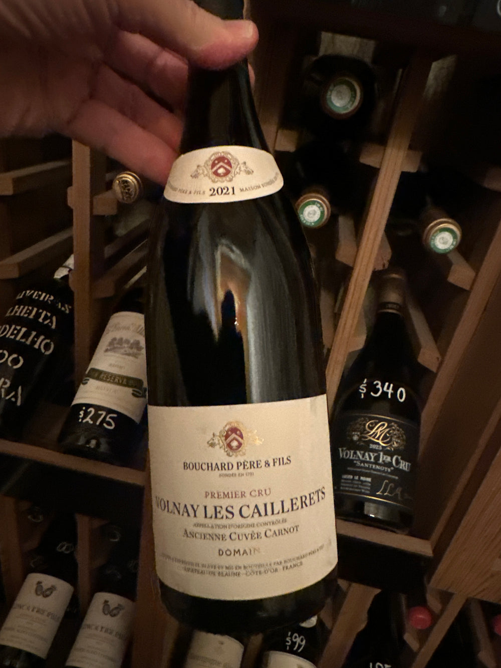 Bouchard Volnay 1er Cru Caillerets Ancienne Cuvee Carnot 2021