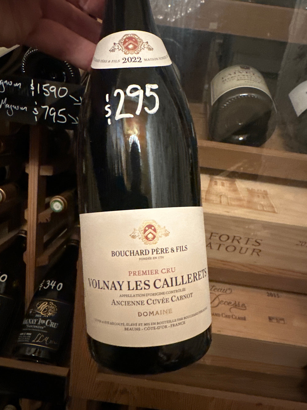 Bouchard Volnay 1er Cru Caillerets Ancienne Cuvee Carnot 2022
