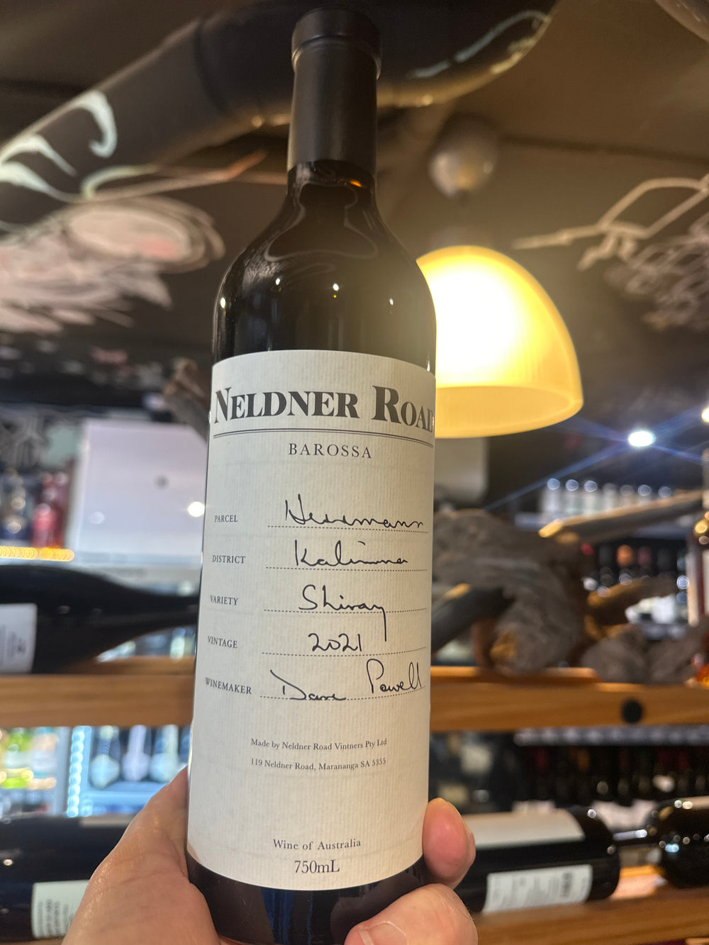 Neldner Road Herrmann Kalimna Shiraz 2021