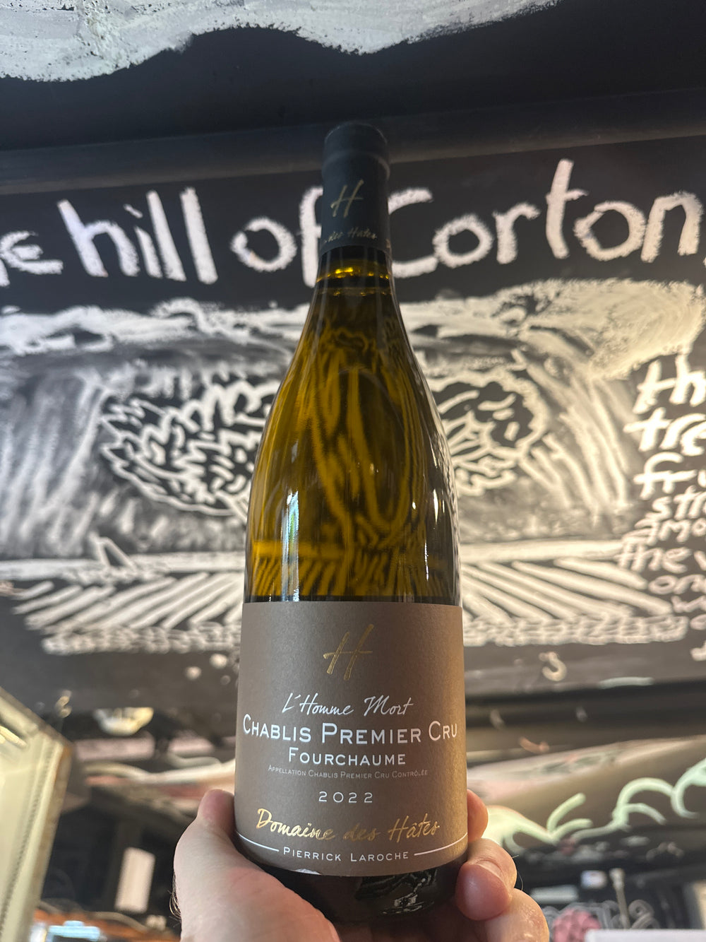 Pierrick Laroche, Domaine Des Hates Chablis 1er Cru Fourchaume L'homme Mort 2022