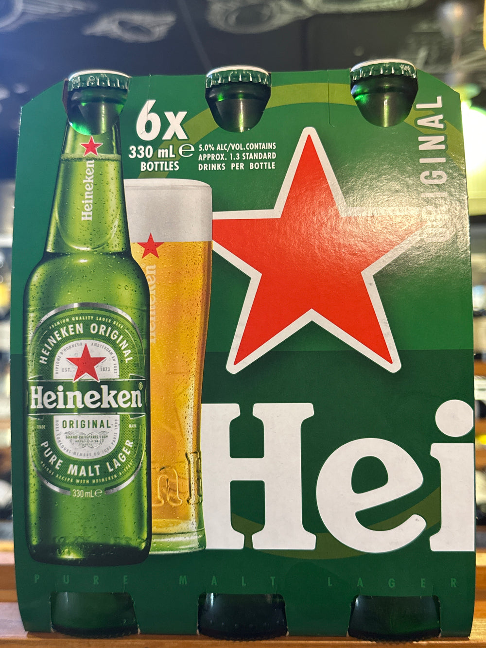 Heineken Bottle 330mls