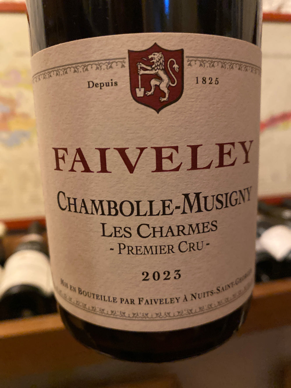 Faiveley Chambolle Musigny 1er Cru Les Charmes 2023
