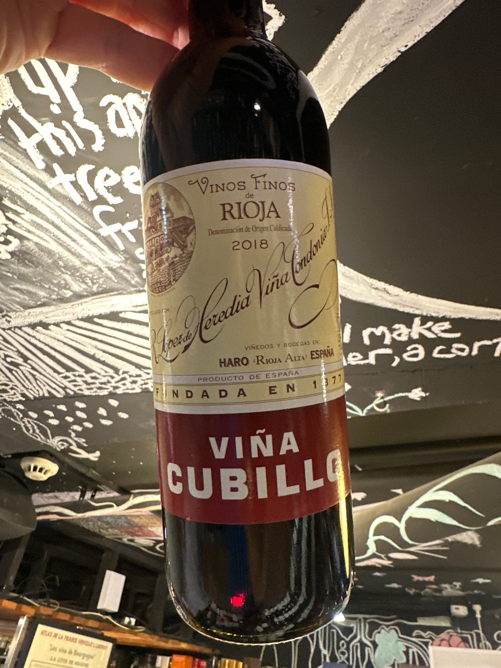 R. Lopez De Heredia, Vina Cubillo Crianza Rioja 2018