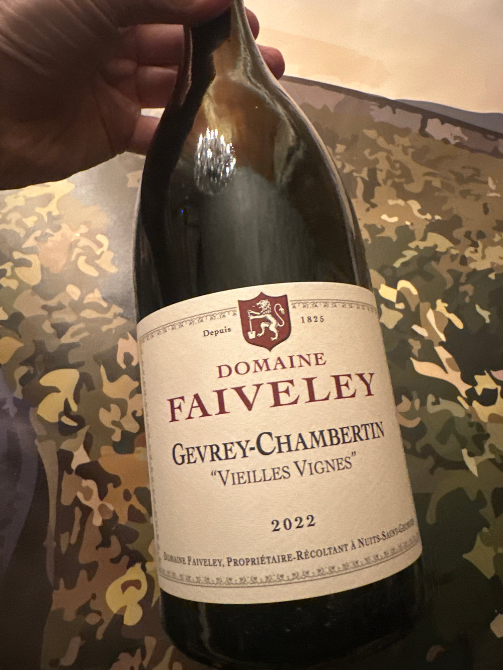 Faiveley Gevrey Chambertin Vieilles Vignes 2022 Magnum 1.5L
