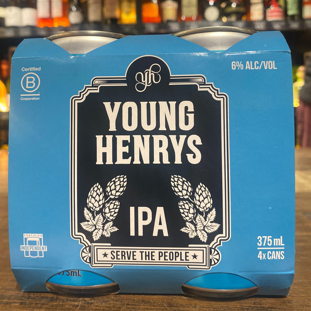 Young Henrys IPA Cans 375ml