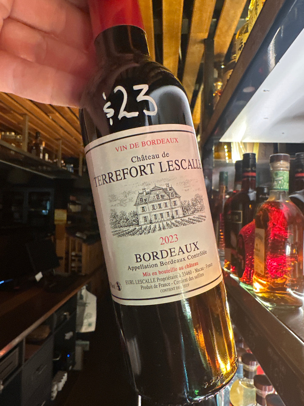 Chateau de Terrefort Lescalle 2023 375ml
