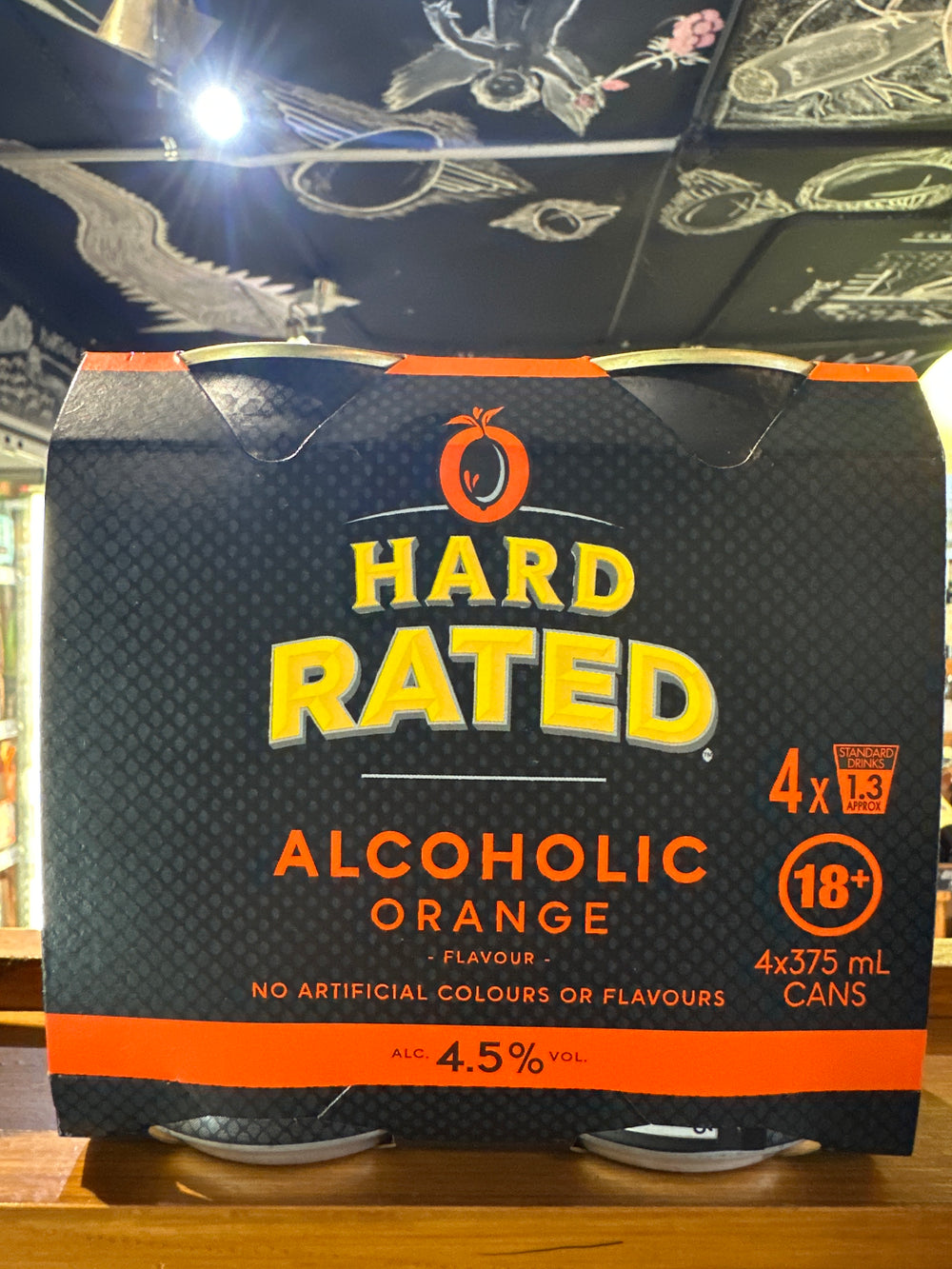 Hard Rated Orange 4.5% Cans 330ml