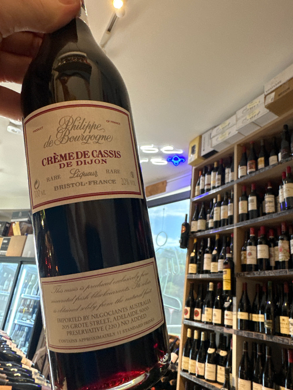 Philippe de Bourgogne 'Creme de Cassis' 700mls