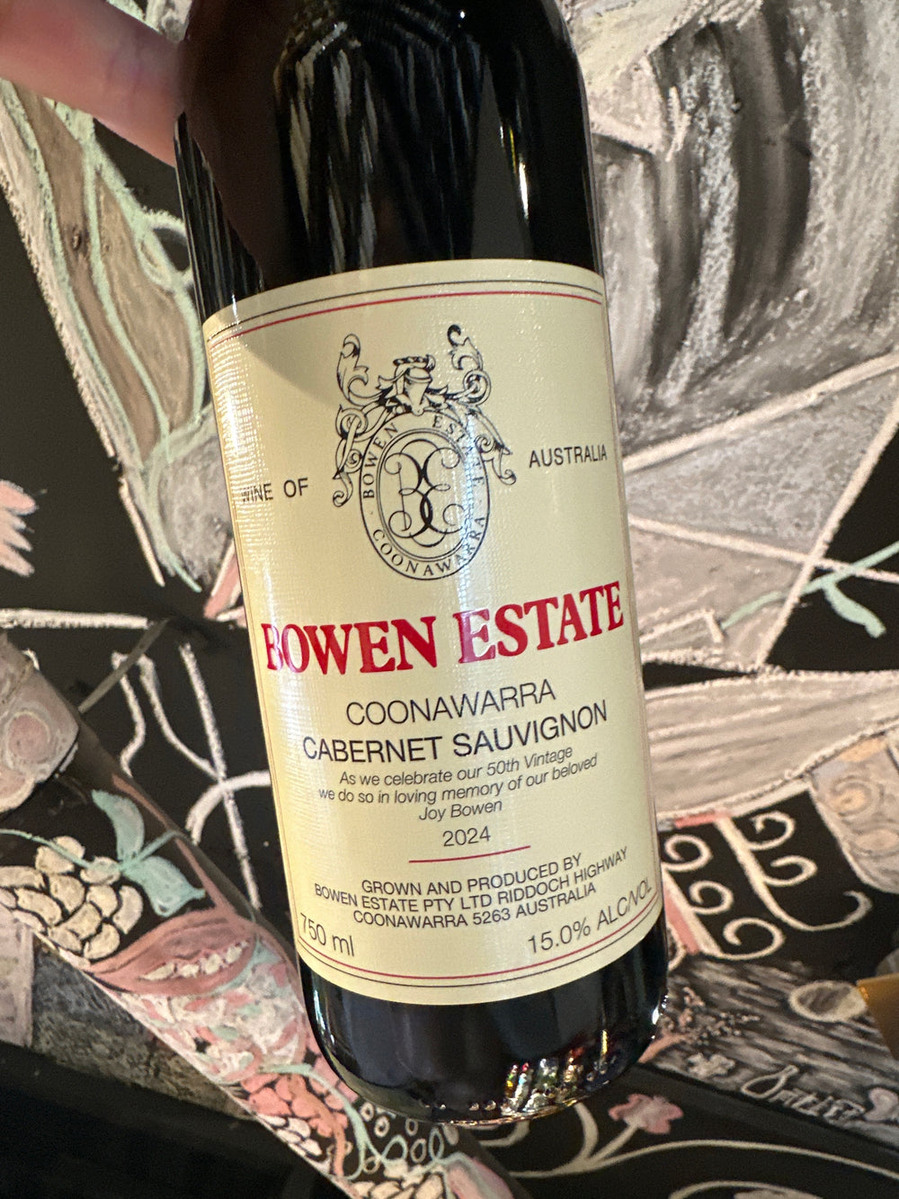 Bowen Estate Cabernet Sauvignon 2024