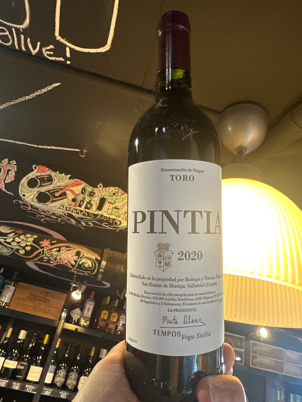 Vega Sicilia Pintia Toro 2020