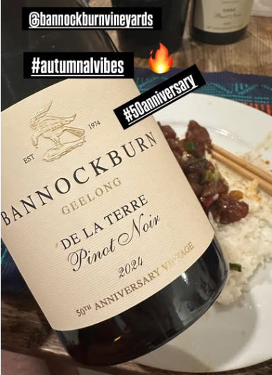 Bannockburn 'De La Terre' Pinot Noir 2024