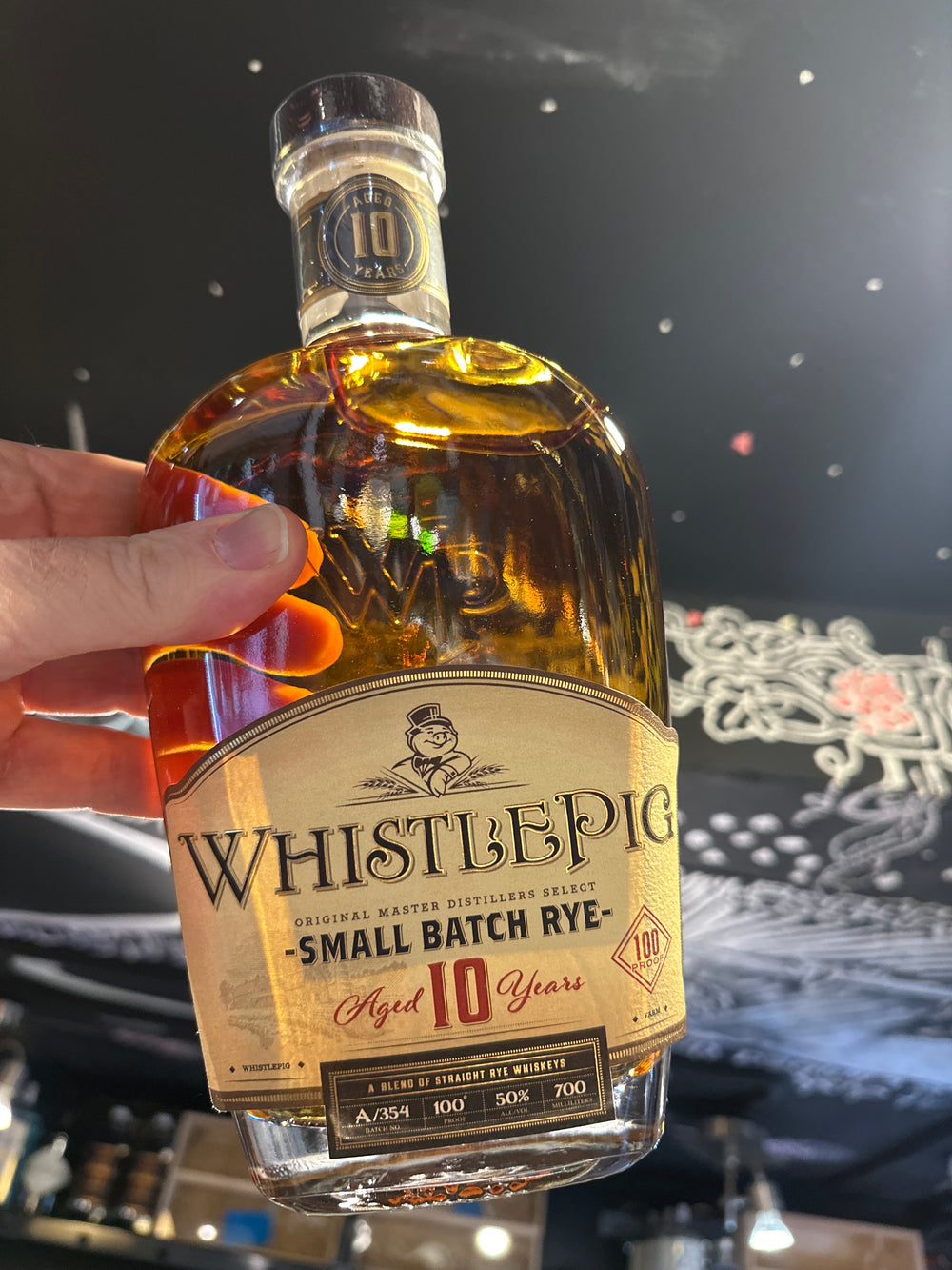 Whistlepig Small Batch Rye Whiskey 10YO 700ml