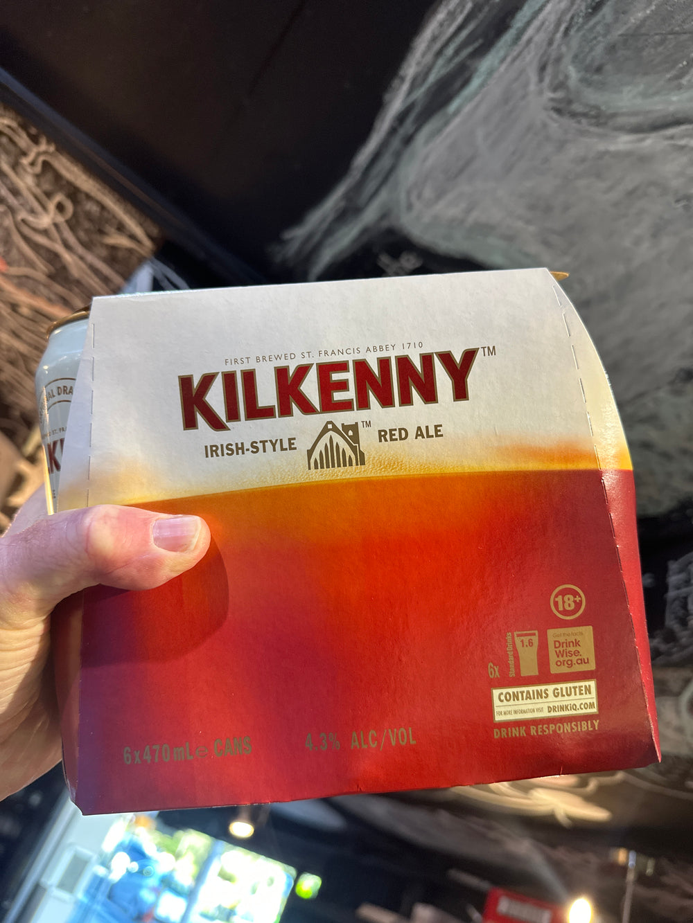 Kilkenny Draught Irish Ale 470ml