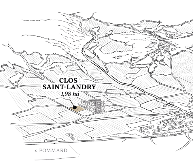 Vignobles Des Cabottes Beaune 1er Cru Clos Saint Landry Blanc 2023