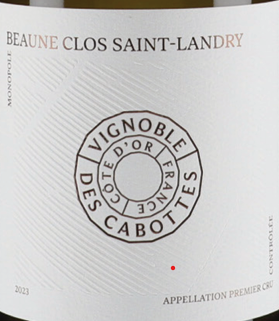 Vignobles Des Cabottes Beaune 1er Cru Clos Saint Landry Blanc 2023