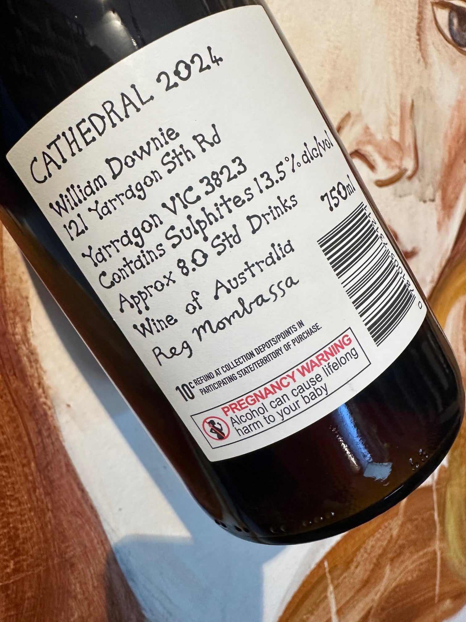 William Downie 'cathedral' Pinot Noir 2024 — Vaucluse Cellars