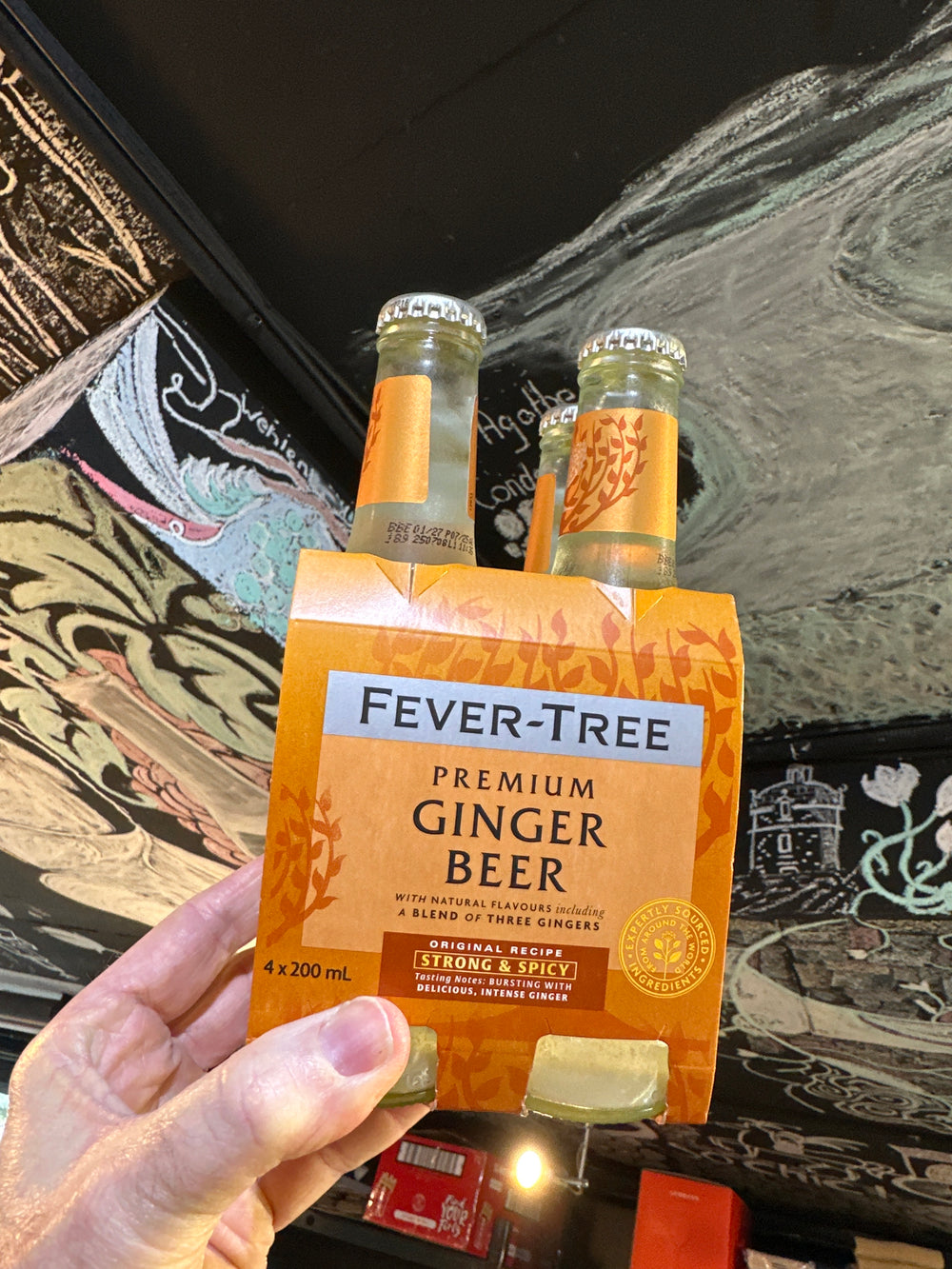 Fever Tree Premium Ginger Beer Bottles 200ml
