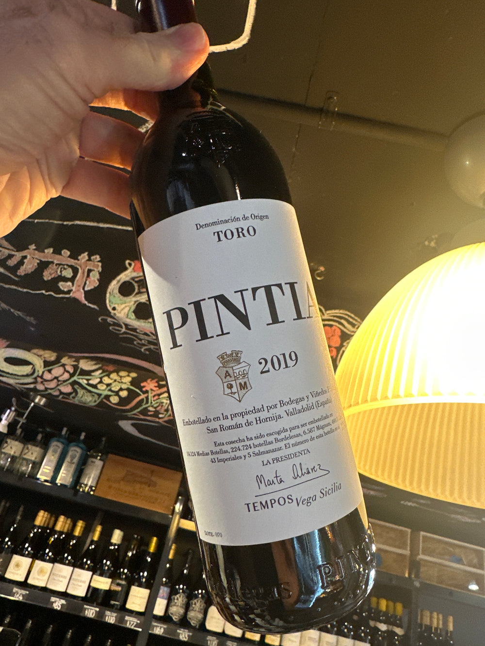 Vega Sicilia Pintia Toro 2019