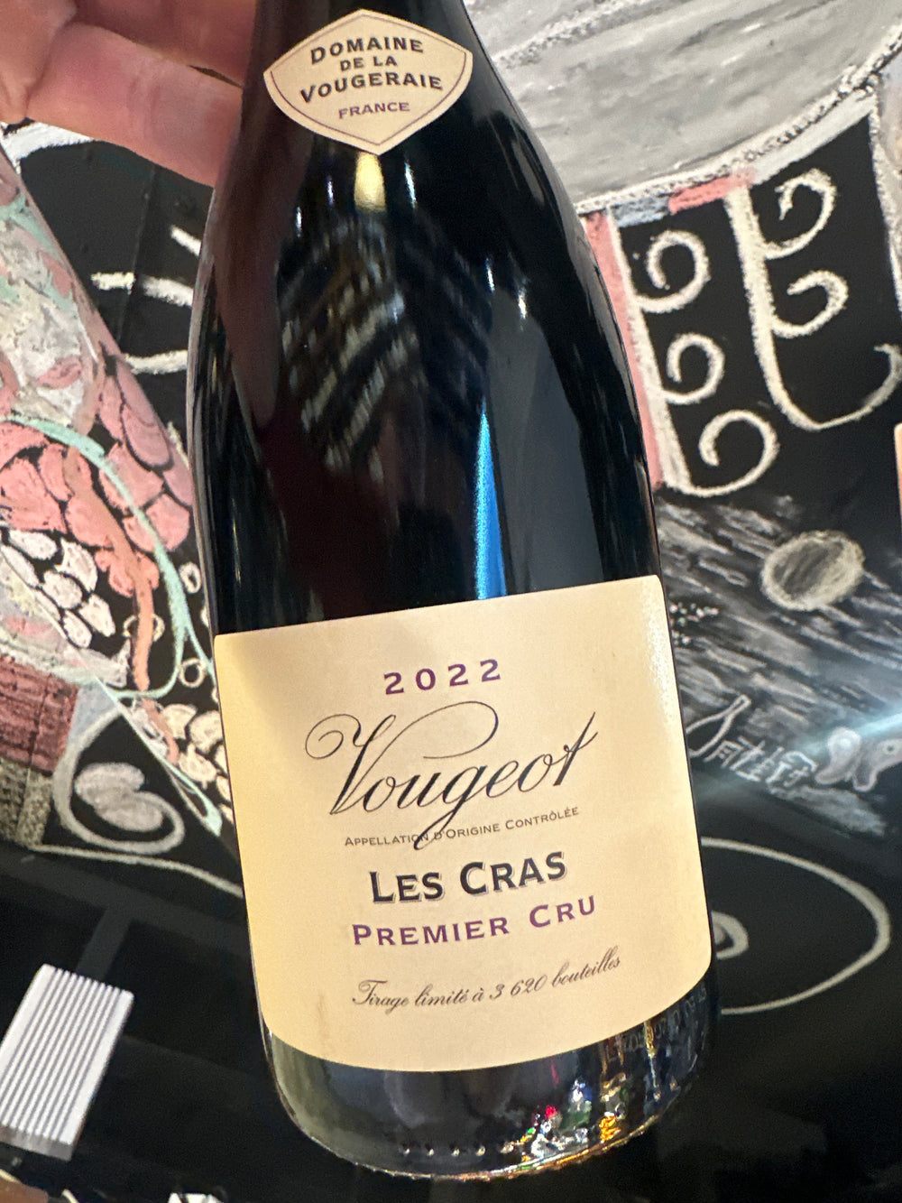 Domaine De La Vougeraie Vougeot 1er Cru Les Cras 2022