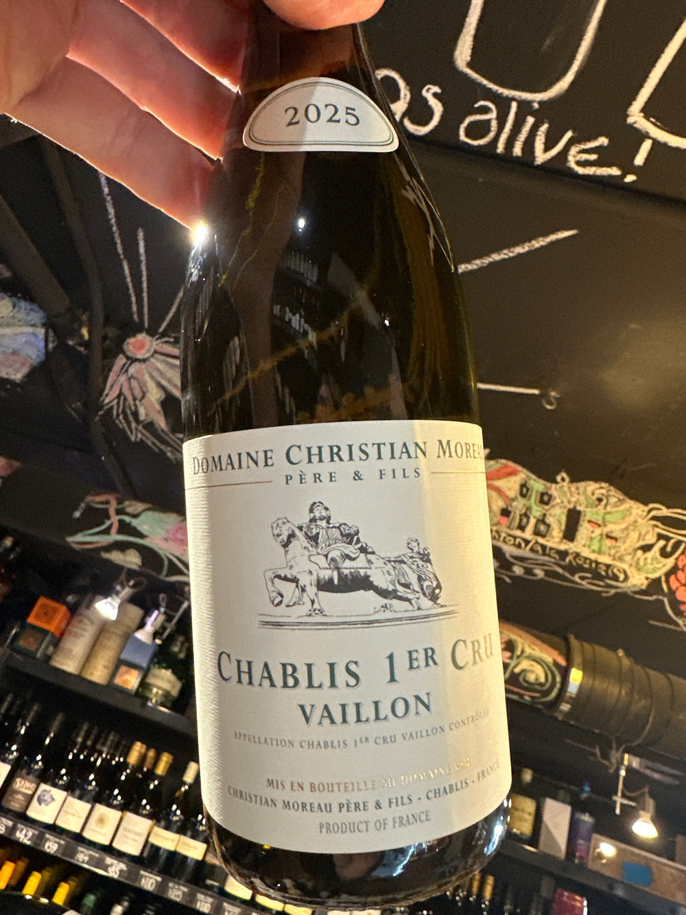 Christian Moreau Chablis 1er Cru Vaillon 2025