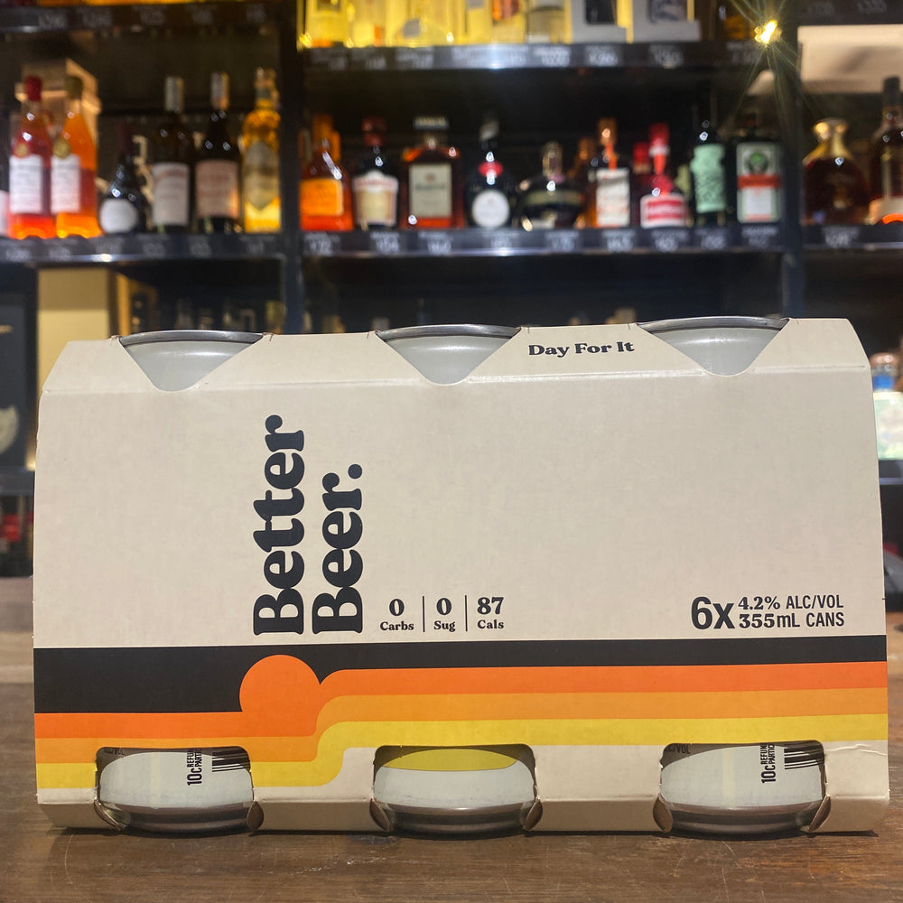 Better Beer Zero Carb Lager Can 355ml