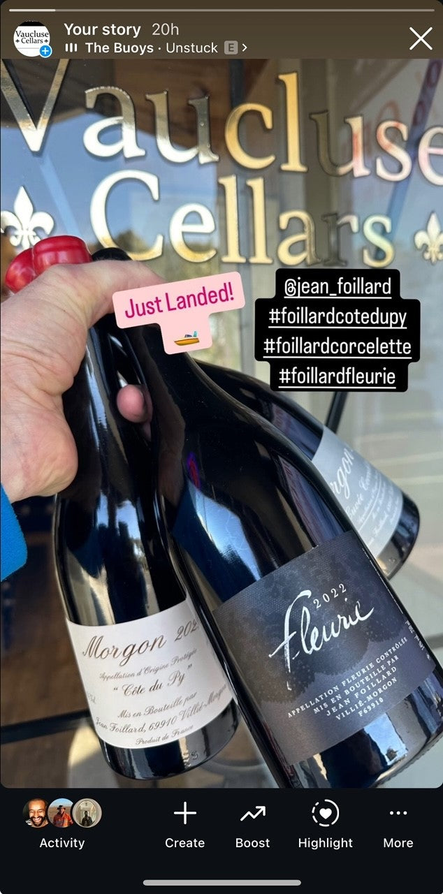 Jean Foillard Morgon 'Cote Du Py' 2022