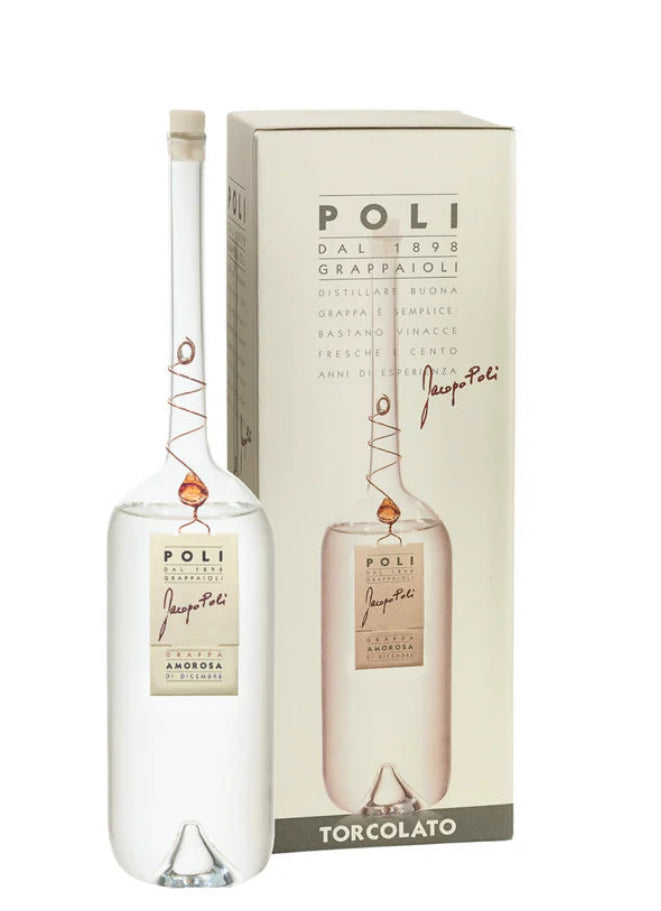 Poli Amerosa 'Di Decembre' Grappa Torcolato 500ml