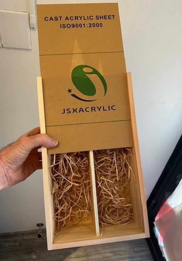 Wooden Gift Box Double